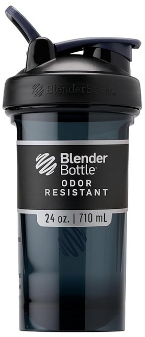 BlenderBottle Pro Series Tritan Pro24 단백질 셰이커 블렌더 병 24oz 용량 700ml 메모리 500ml 블랙 BBPRO24 BK, 상세페이지 참조