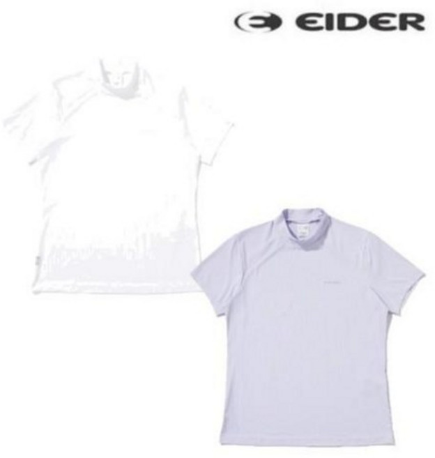 아이더 여성 기능성 반팔 터틀넥 티셔츠 코어 DWM23231