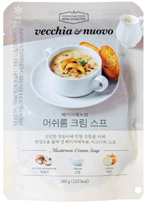 베키아에누보 머쉬룸 크림 스프, 10개, 180g