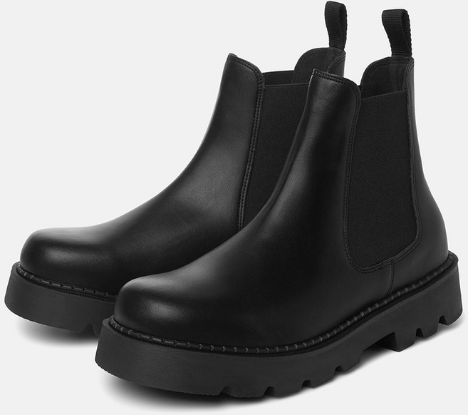 클레용 7cm 스퀘어토 청키솔 첼시부츠 워렌(CL0056)