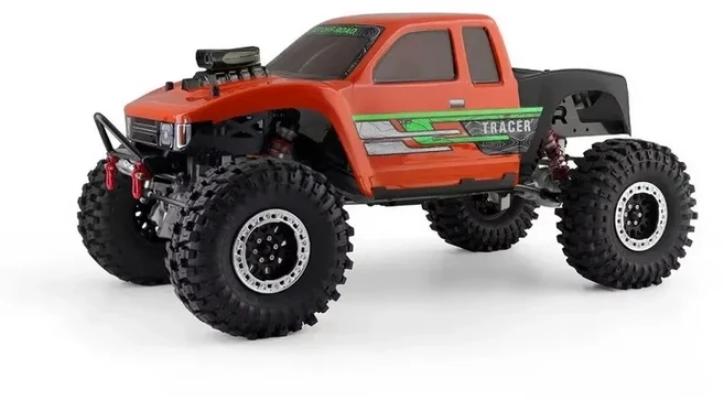 NEW RGT EX86180PRO 1/10 RC 시뮬레이션 전동 무선 조종 오프로드 모델 자동차 크롤러 메탈 액슬 성인 어린, 02 orange
