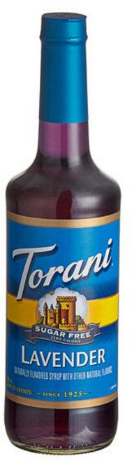 Torani 무설탕 라벤더 향 시럽, 1개