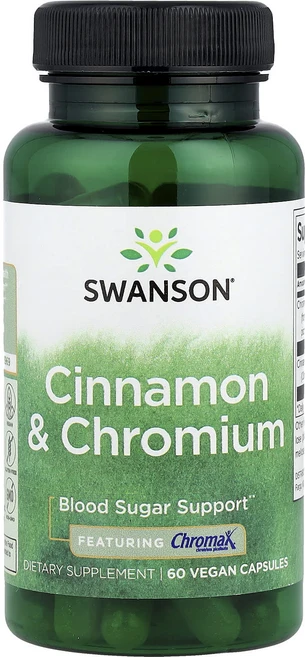 몸관리하세요 겨울입니다 Swanson 시나몬 & 크로뮴 베지 캡슐 60정 특별관리진행, Swanson 시나몬  크로뮴 베지 캡슐 60정, 1개 - 쿠팡