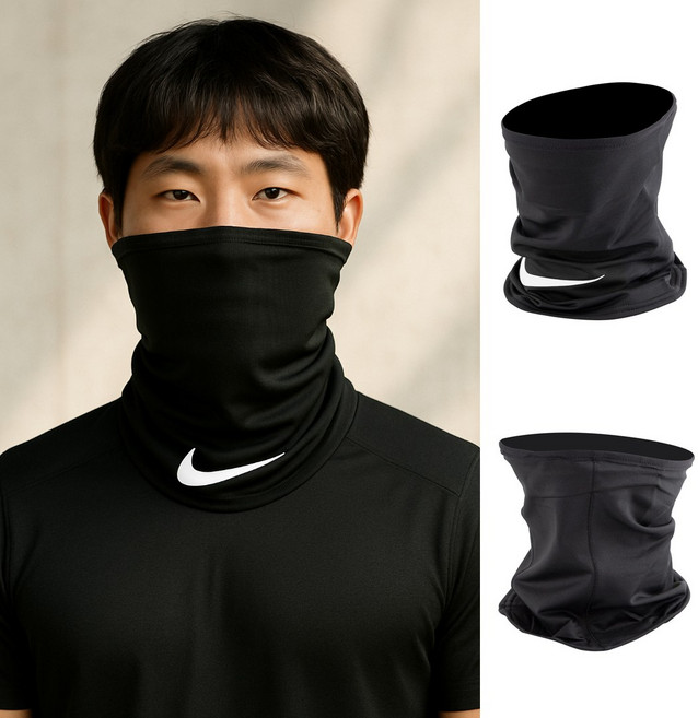 나이키 넥워머 목토시 드라이핏 멀티스카프 런닝랩 심리스 겨울 숨쉬기편한 런닝 스키 야외 축구