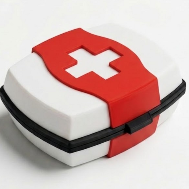 *Rivals* 구급상자 굿즈 감성 미니 케이스, 1개