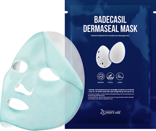 23yearsold 바데카실 더마실 마스크, 10개입, 4개