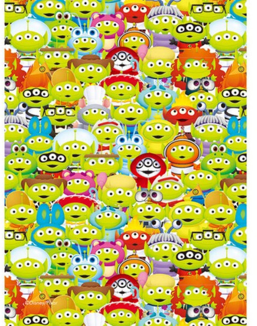 토이 스토리 에얼리언 와글와글 직소 퍼즐 알린 디즈니 애니메이션 150피스, 없음, 1개