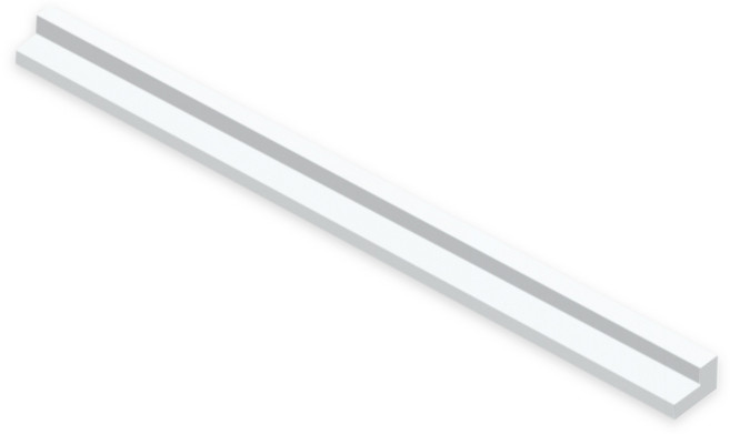 인테리어 몰딩 DIY 마이너스몰딩 25MM X 15MM X 2400MM 리모델링, 25*15 15번 순백색, 1개