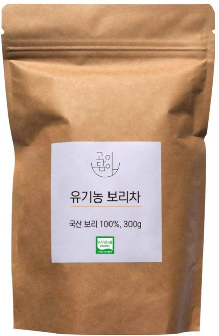 고이담아 국산 볶은 보리 유기농 아기 보리차, 1개, 1개입, 300g