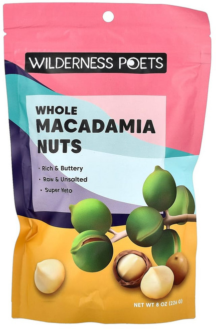 와일드니스포잇츠 마카다미아 넛 226g(8oz), 1개, 226g