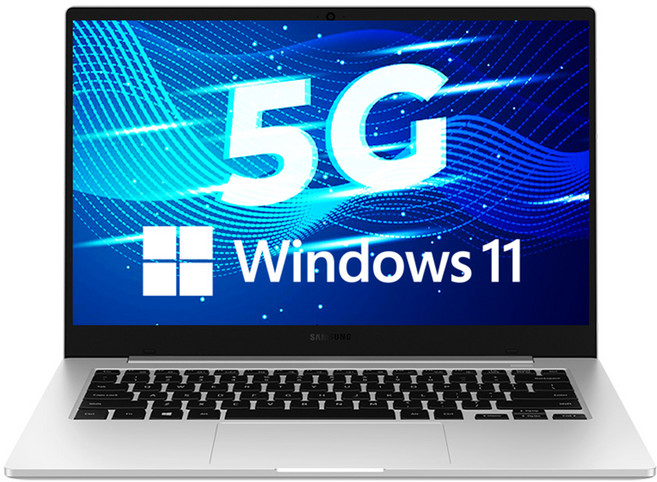 [삼성전자 공식파트너] 갤럭시북Go NT345XPA-K14AS 윈도우11 14인치 휴대용 가성비 학생용 문서작성 5G LTE, WIN11 Home, 4GB, 640GB, 실버