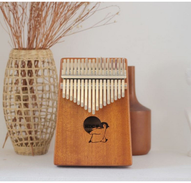 영창 칼림바 신제품 YKH-17 마호가니 펭귄 칼림바 17키, YKH-17 펭귄 마호가니, 1개