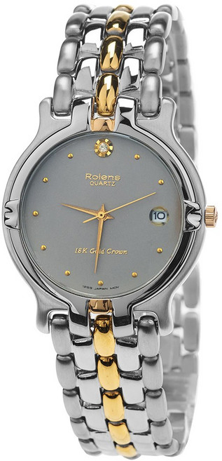 로렌스 남성 18K GOLD 금장 메탈시계 (GA-1269)