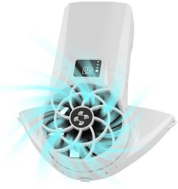 YSSHOP 안전모선풍기 탈부착형 풍아헤드 무선 헬맷용송풍기 에어쿨팬 3단 풍속 조절, 선풍기 단품, ABS, 1개, 선풍기 단품 * ABS * 125x150mm * 1개