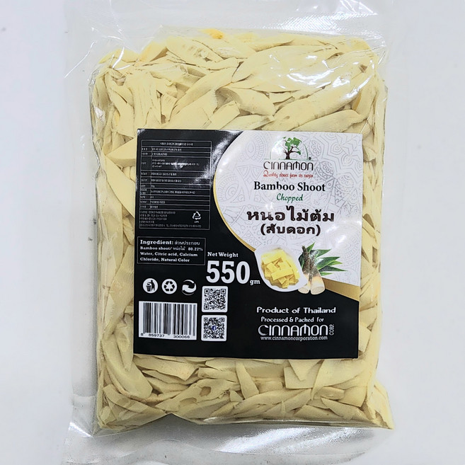 태국 노랑 죽순채 bamboo shoot chopped 잘게 썬 노랑 죽순채 worldfood, 1개, 550g