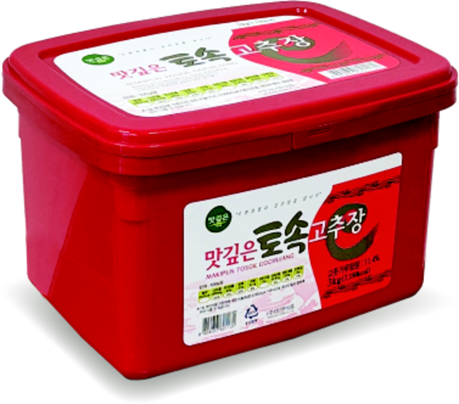 동양식품 SINCE1950 맛깊은 토속고추장, 1개, 3kg