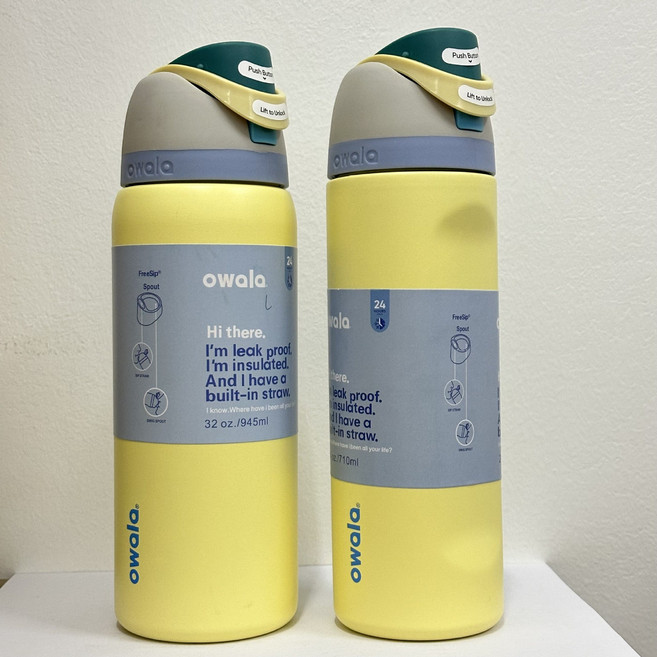 오왈라 FreeSip 프리십 인슐레이티드 텀블러 24oz 32oz, 710ml, 33