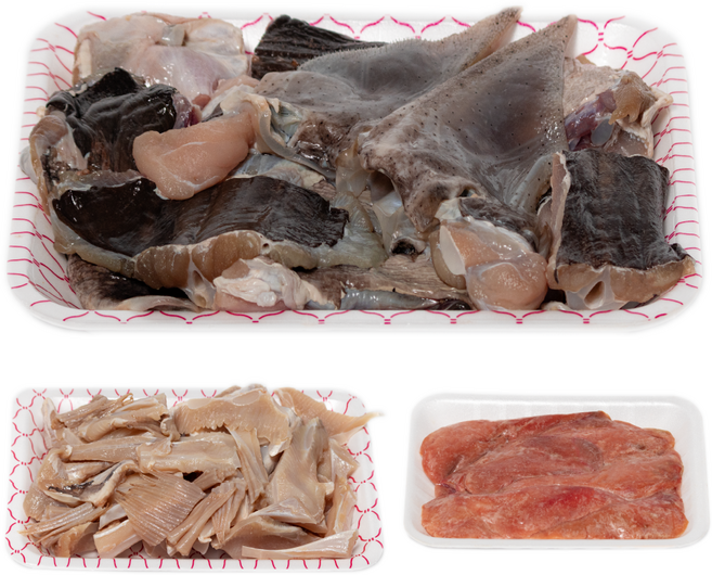 영화수산 홍어탕 홍어탕거리용 대용량세트 국내산 홍어애 홍어몸통살 홍어잡뼈, 1세트, 1.8kg