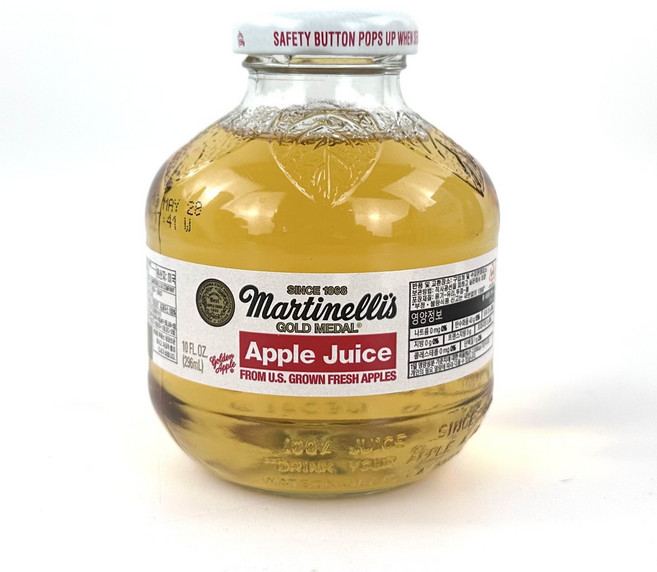 마르티넬리 골드메달 애플주스, 296ml, 1개