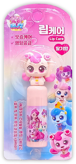 씨앤피코리아 새콤달콤 립케어 딸기향 3.8g 1개입 1개, 1개