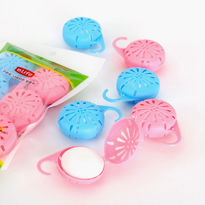 [이라이프] 나프탈렌 방충제 6개입(다용도), 6개, 25g