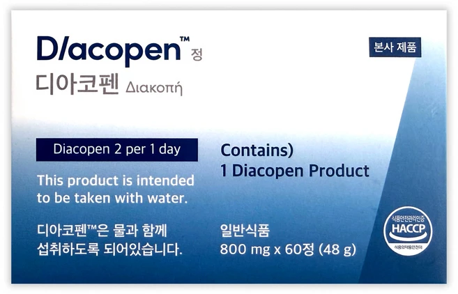 디아코펜 800mg 체중관리 식이요법, 1개, 60정 - 쿠팡