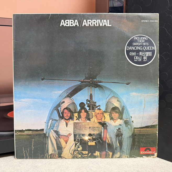 1977 아바(ABBA) ARRIVAL LP (음반 EX 자켓 EX)