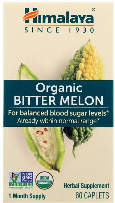Himalaya Organic Bitter Melon 비터멜론 여주 60정, 1개 - 쿠팡