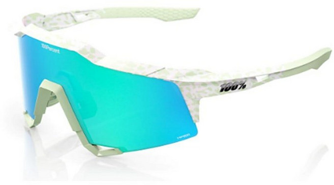 100% Glendale 스포츠 퍼포먼스 사이클링 선글라스 (소프트 택트 그레이 카모 - 하이퍼 레드 멀티레이어 렌즈) 소프트 택트 그레이 카모 - 히퍼 레드 멀티레이어 렌즈, 프리 사이즈