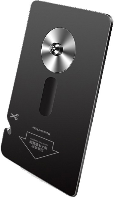 라이프엔 카드형 차량용망치 비상용 차량안전용품 비상탈출망치, 단품, 1개