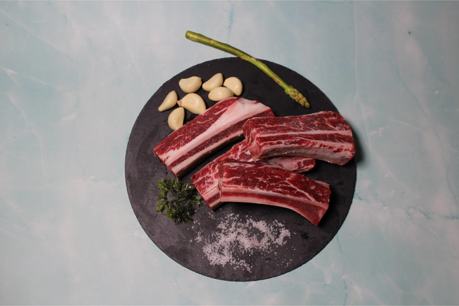 미국산 초이스 우대갈비 꽃갈비 찜 탕 캠핑 홈파티 바베큐 바캉스 1kg, 1개