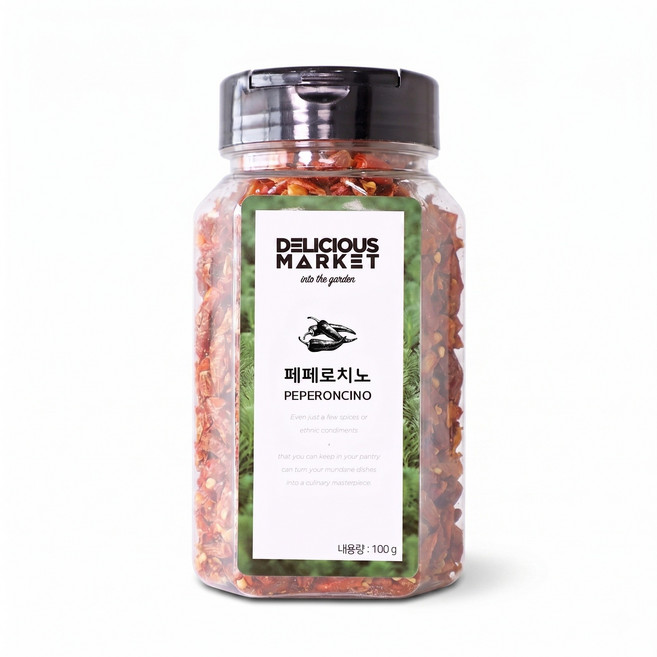 페페론치노홀100g 페퍼론치노 딜리셔스마켓 이탈리아고추 건고추, 1개, 100g