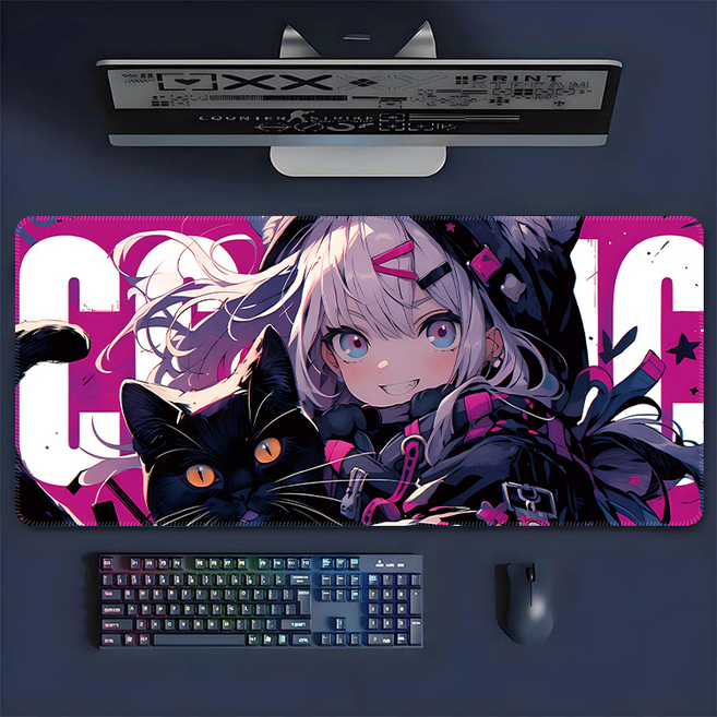 LANAYA GAMES 게이밍 마우스 장패드 E-SPORTS 전용 컨트롤 패드, 0 0 3