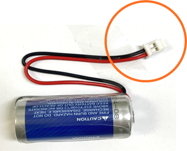 [컨넥터 모양+선위치 꼭 보세요] Tekcell CR123A CR17450 3V 단독형 경보기 배터리 건전지 모음 10종, CR17450 2타입(검/빨)