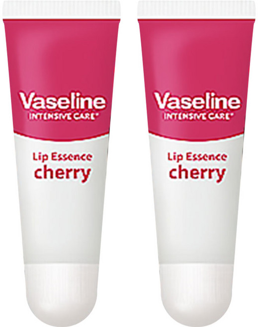 바세린 인텐시브 케어 립 에센스 체리 10ml, 무색, 2개