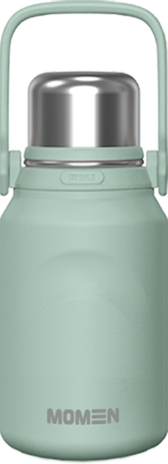 모멘 아웃도어 강력 보온보냉저그 900ml 1500ml 대용량 24시간보냉, 1개, 민트
