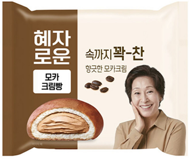 혜자로운 모카크림빵, 3개, 130g