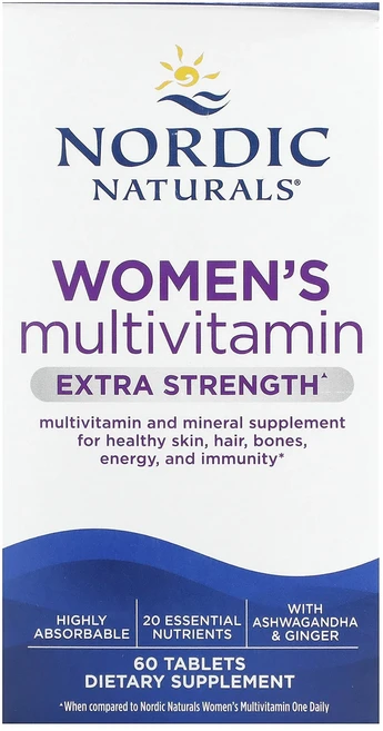 몸관리하세요 겨울입니다 Nordic Naturals 여성용 종합비타민 60정 특별관리진행, 1개 - 쿠팡