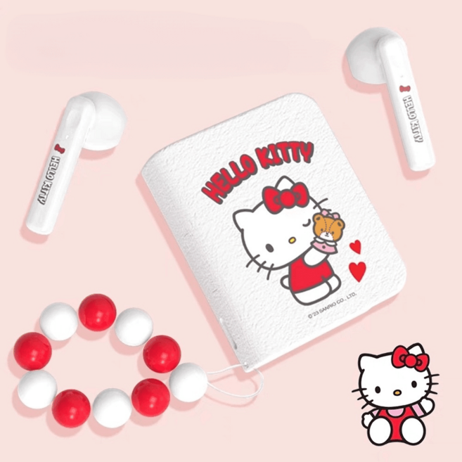 산리오친구들 블루투스 무선 이어폰, 헬로키티