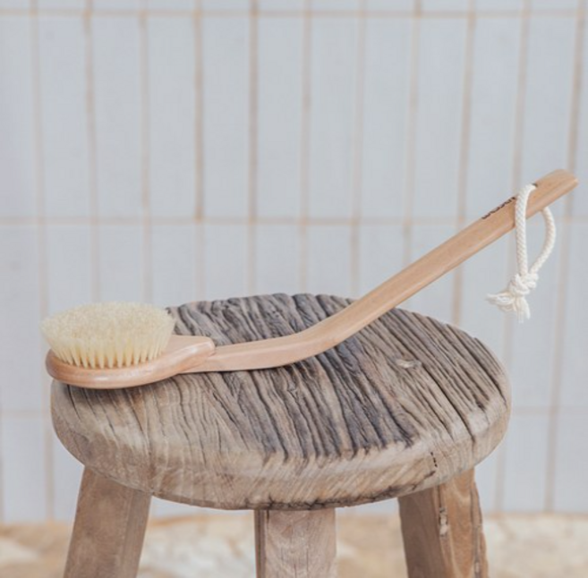 웨신 버취2D 바디 브러쉬, 1 COLOR(내추럴), 1개입, 2개