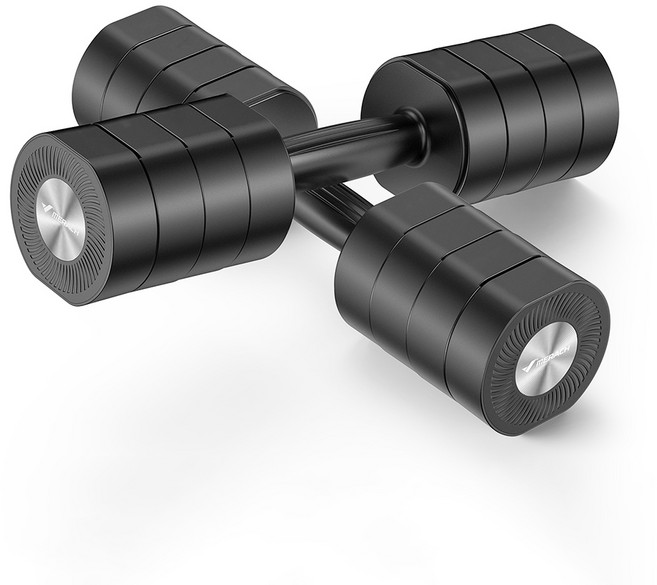 메라치 B1 4단계 무게 조절가능 덤벨 2개입, 2개, 4kg