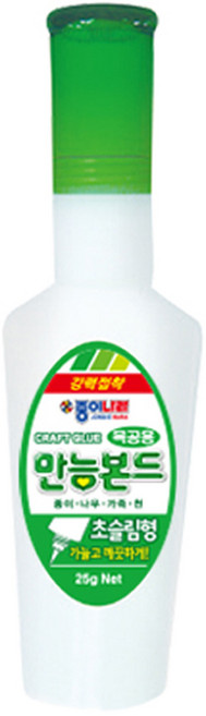 종이나라 미세팁 만능본드 접착제 25g 목공 다용도, 단품