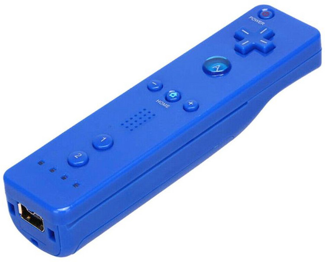 Wii U Wiimo용 무선 리모컨 모션 감지 컨트롤러 적합, Deep Blue, 1개