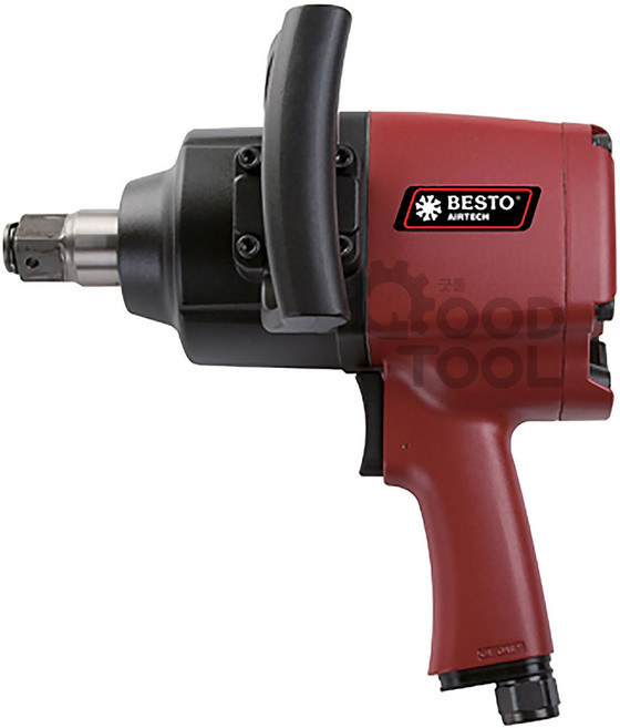 에어 임팩렌치 에어임팩 트윈함마 후방배기 BAI-4075, 1개