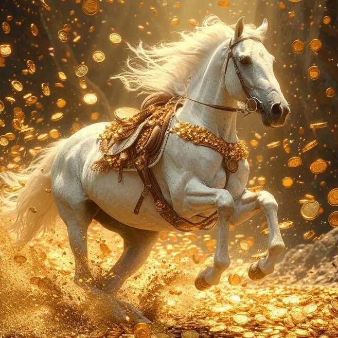 금전운 동물 우드 조각퍼즐 돼지 수탉 뱀 토끼 말 호랑이 코끼리 두루미 거북이 재물복 풍수지리 직소퍼즐 300 500 1000피스, 1개, 선택06 금전운 흰말