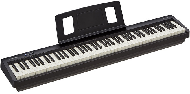Roland FP-10 數位電鋼琴 真實觸鍵 自然音色 全新品公司貨【民風樂府】, 1個, 加購琴架+琴袋