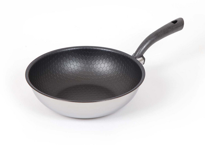 알텐바흐 인덕션 엑스클립스 통5중 스테인레스 프라이팬 궁중팬, 26cm, 1개