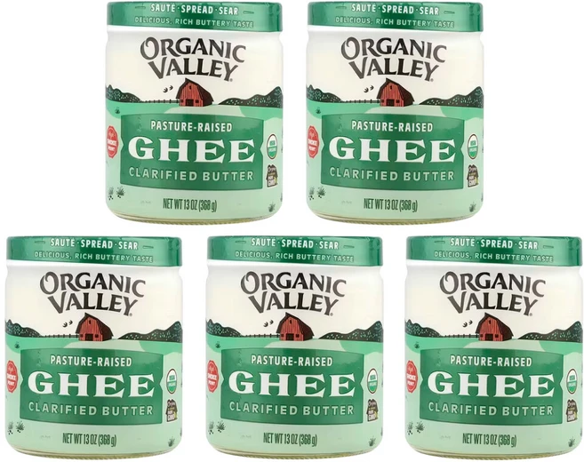 올가닉벨리 5개X 기 정제 버터 368g(13oz), 5개, 368g - 쿠팡