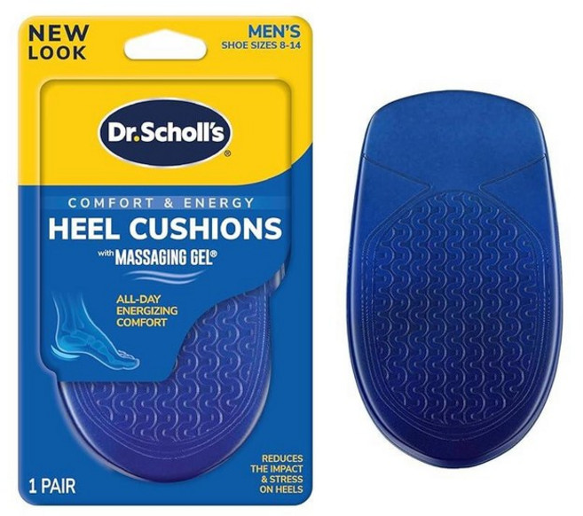 - Dr.Scholl's 컴포트 힐 쿠션 여성용 1쌍 사이즈 225-265mm (US 6-10) 185191 1 122753, 1 Count (Pack of 1), 남성용 8-14