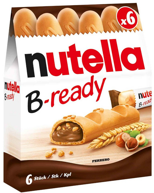 누텔라 브레디 초코바 6개입 nutella x 3박스, 3개, 132g